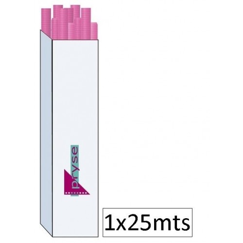 1-RULL PAPER KRAFT 1X25MTS.ROSA(12)