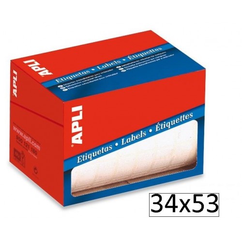 900-ETIQUETES BLANQUES 34X53 1694