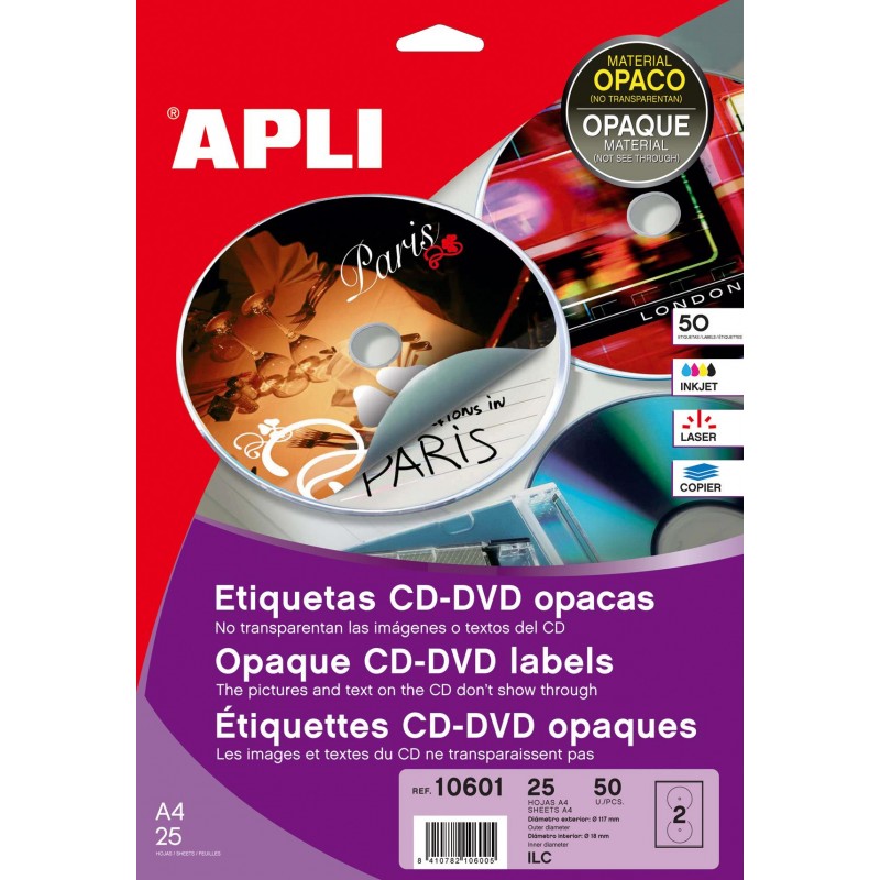 50-ETIQUETES CD/DVD OPAC 