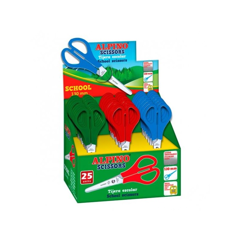 25-TISORES CLIPPER ESCOLAR 130MM