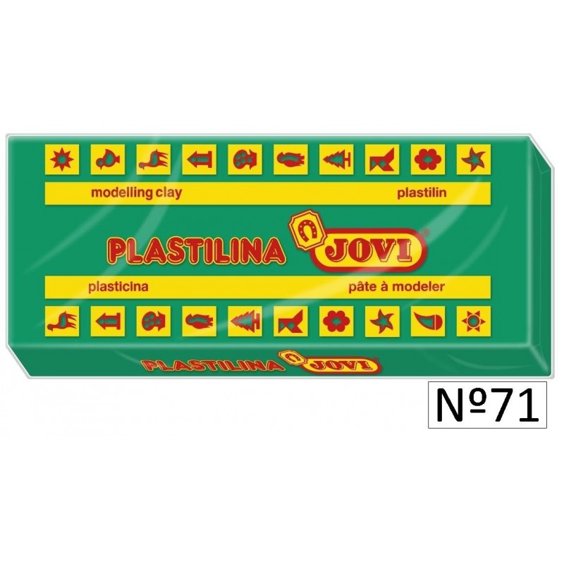 1-BARRA PLASTILINA NUM.71 VERD FOSC (15)