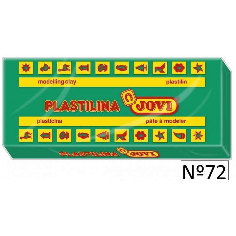 1-BARRA PLASTILINA NUM.72 VERD FOSC (15)