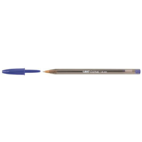 1-BOLIGRAF BIC CRISTAL LARGE BLAU (50)
