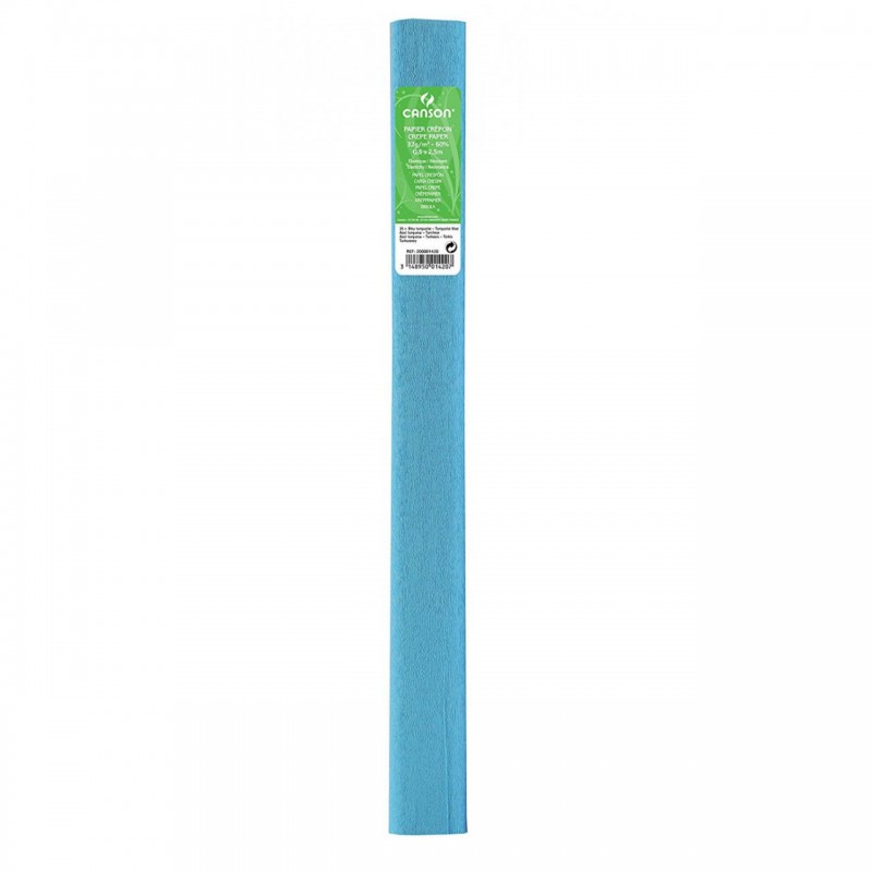 1-PAPER CRESPO 0.5X2.5 MTS BLAU TURQUESA (10)
