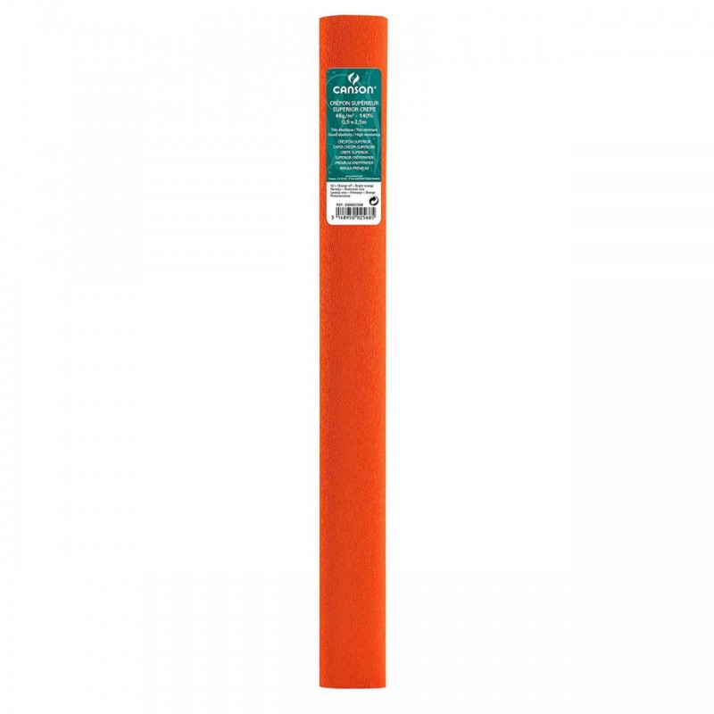 1-PAPER CRESPO 0.5X2.5 MTS TARONJA (10)