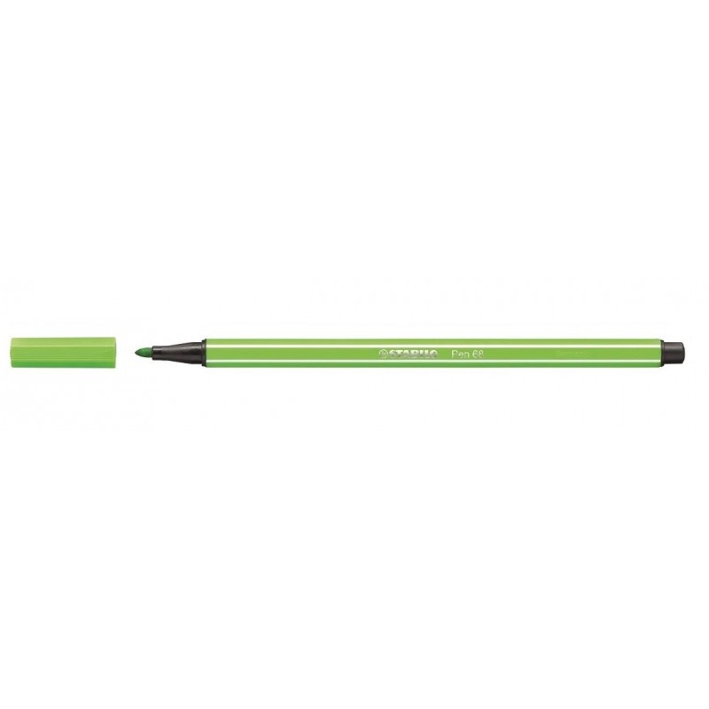 1-RETOLADOR STABILO PEN 68 /33 VERD CLAR (10)