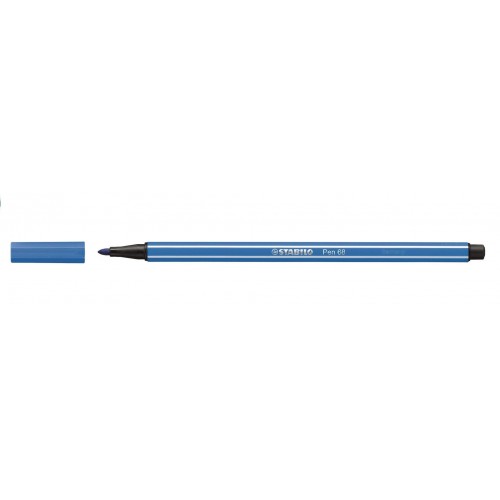 1-RETOLADOR STABILO PEN 68/41 BLAU FOSC (10)
