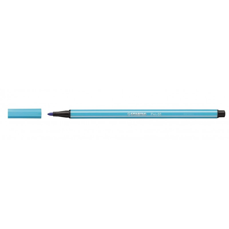 1-RETOLADOR STABILO PEN 68/57 BLAU CELESTE (1