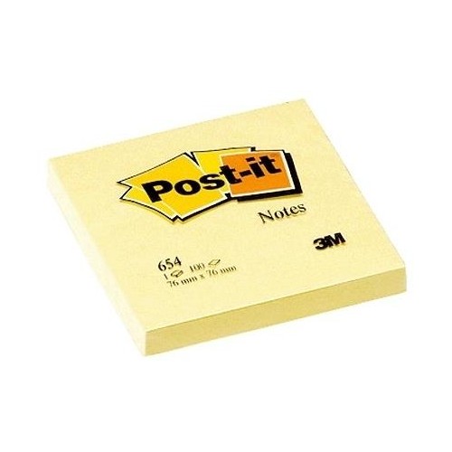 1-BLOC NOTES POST-IT 654 76X76 GROC (12)