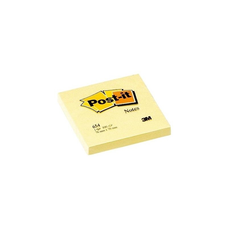 1-BLOC NOTES POST-IT 654 76X76 GROC (12)