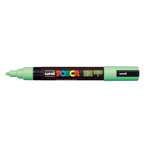 1-RETOLADOR UNI POSCA PC-5M VERD CLAR (6)