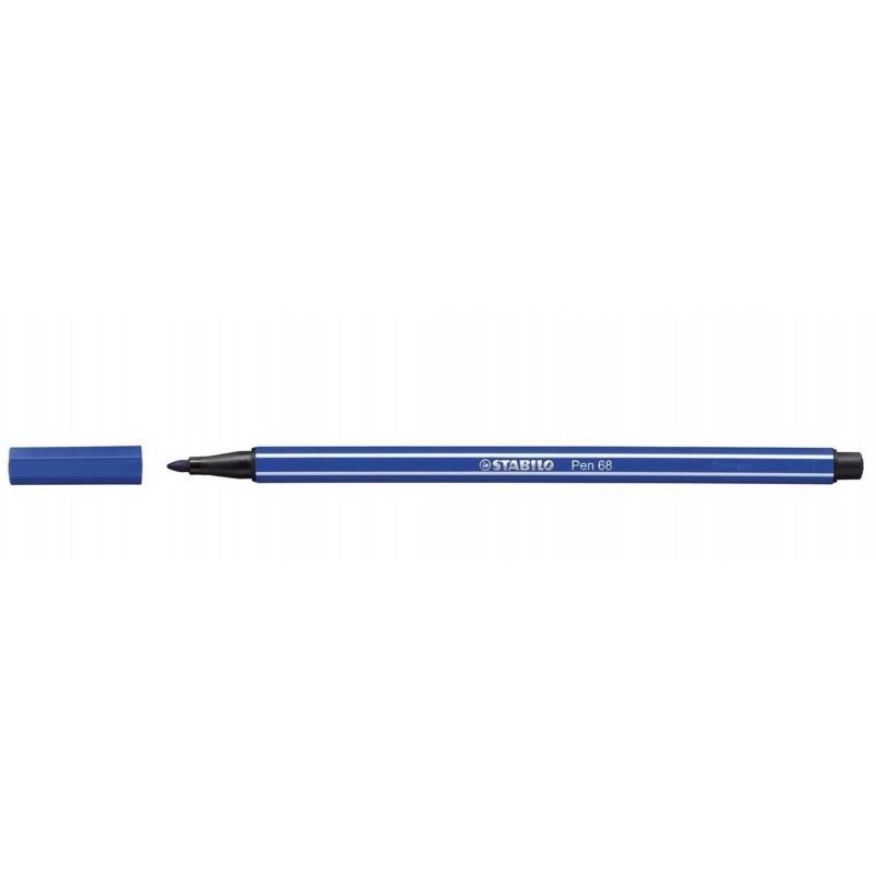 1-RETOLADOR STABILO PEN 68 BLAU PRUSIA (10)