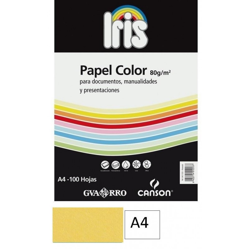 100-PAPER DIN A4 80GRS GROC BANANA (15)