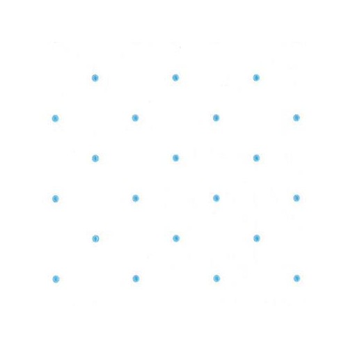 1-POLIPROPILE 0.80X50MTS TRANSP.TOPO BLAU