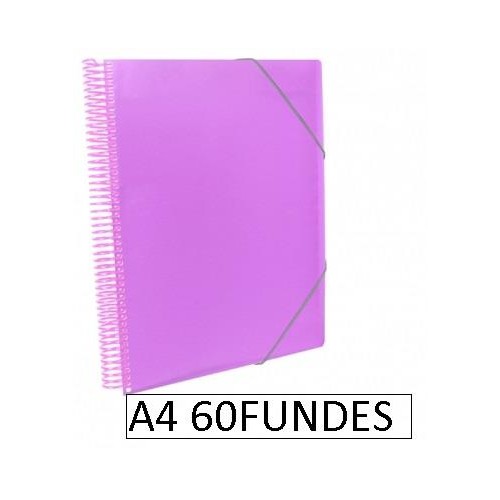 1-CARPETA ESPIRAL 60 FUNDES A4 LILA (6)