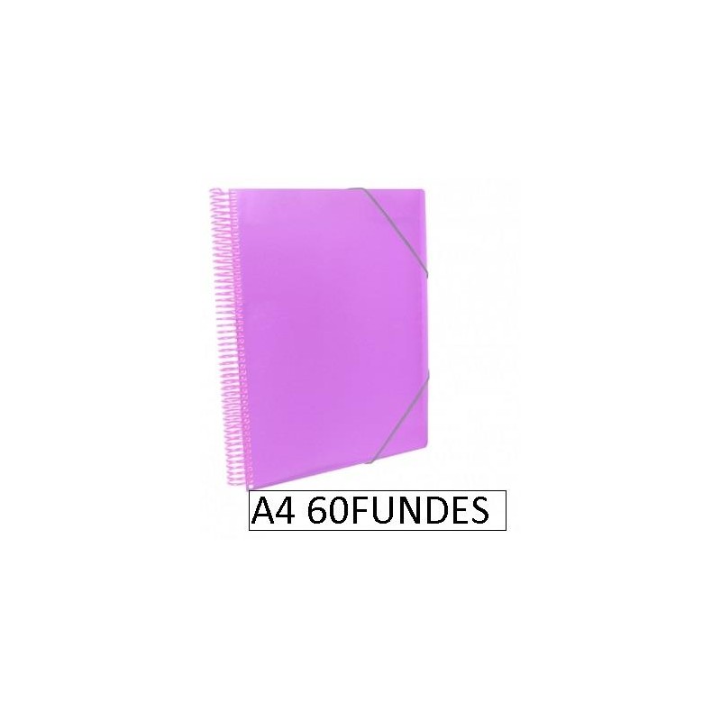 1-CARPETA ESPIRAL 60 FUNDES A4 LILA (6)