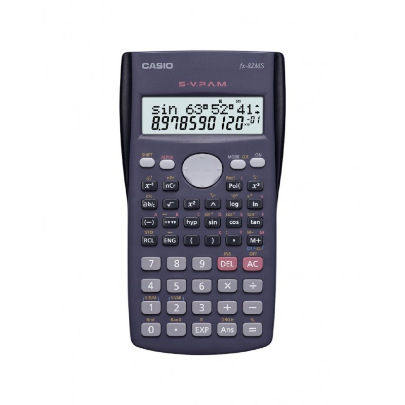 1-CALCULADORA CASIO FX-82MS-2 CIENTIFICA