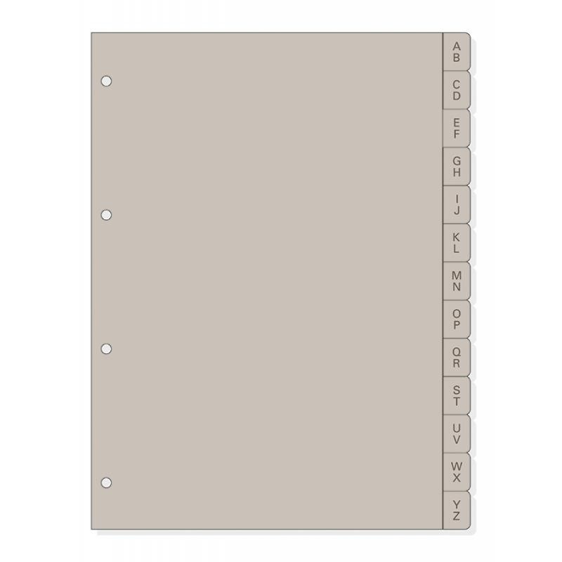 1-INDEX ALFABETIC OPEN 4000 R4064