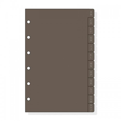 1-INDEX ALFABETIC PLASTIC/12 603  C361