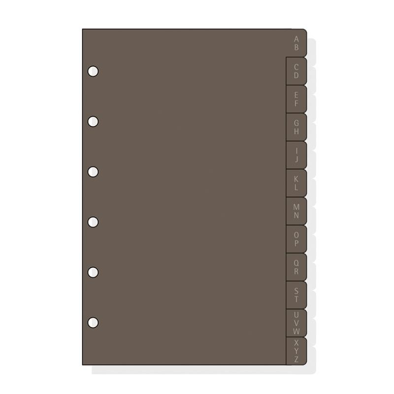 1-INDEX ALFABETIC PLASTIC/12 603  C361