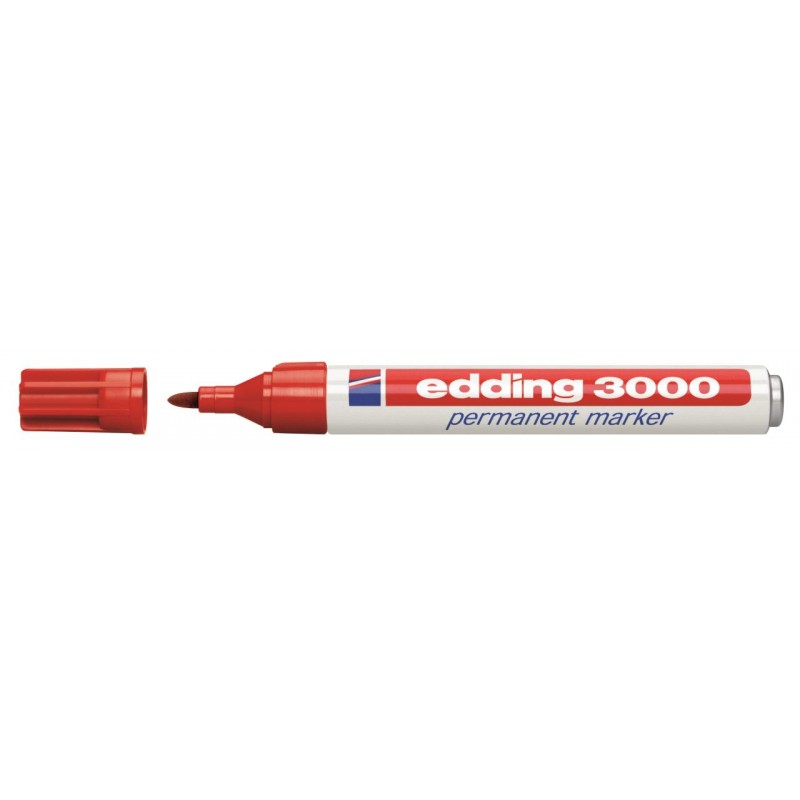 1-MARCADOR EDDING 3000 VERMELL (10/600)