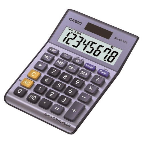 1-CALCULADORA CASIO MS-80E 8 DIGITS