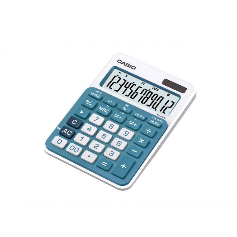 1-CALCULADORA SOBRETAULA CASIO MS-20UC-BU BLA